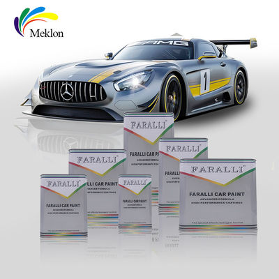 สีรถยนต์ การเคลือบรถยนต์ 1k สีที่แข็งแรง สีเบสโคตพิเศษ สีดํา สีรถยนต์