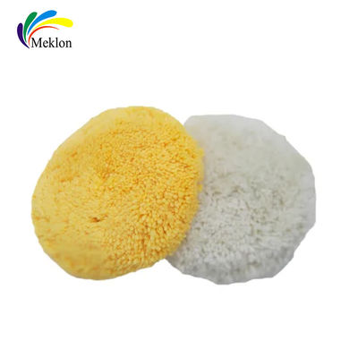 แป๊ดสีเหลืองสีขาว สําหรับเคลือบรถยนต์ สินค้าทําความสะอาดรถยนต์หลายประการ