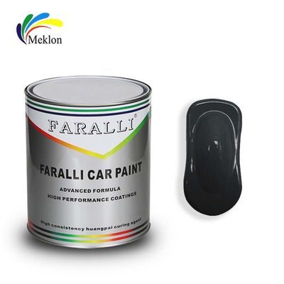 1K ช่วงสีน้ําเงิน สีดําพิเศษ สีแข็งสูง ระบบ Auto Refinish Paint สําหรับการซ่อมรถ