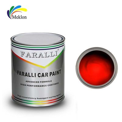 สีออโต้สีแดงสดใส ไม่กลิ่น ทนทานแอลคาลีได้หลายประการ