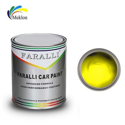 1K Crystal Yellow Pearl Auto Paint: สีสดใสและกันอากาศสําหรับร่างรถ