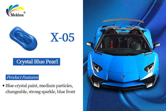 1K Crystal Blue Pearl Paint: สีสดใสและทนทานกับอากาศ
