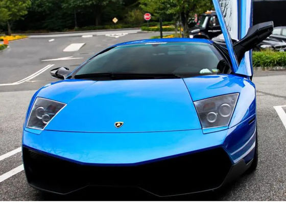 สีรถสีเงินโลหะที่ไม่เป็นพิษ กันน้ํา มั่นคง สีน้ําเงินสว่าง