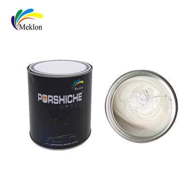 1K Anti UV Refinish Car Paint สีขาวหยาบ สีเพชร สีภายนอกกระจ่าง