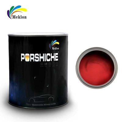 สีซ่อมแซมโลหะ ทนทานต่อรอยขีดข่วนและรอยสึกหรอ สีแดงมุกกันน้ำสำหรับรถยนต์