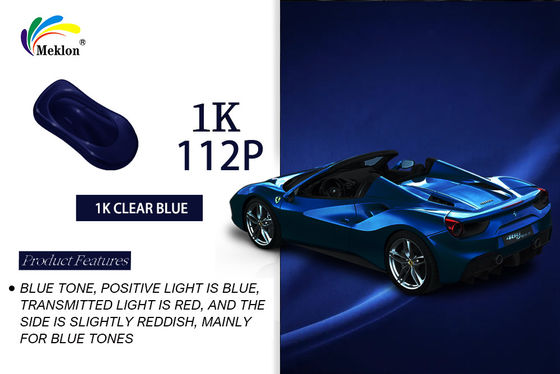 ประเทศจีน 1K ชนิดที่นิยม สีน้ําเงินโปร่งใส สําหรับการป้องกันพื้นผิวรถยนต์