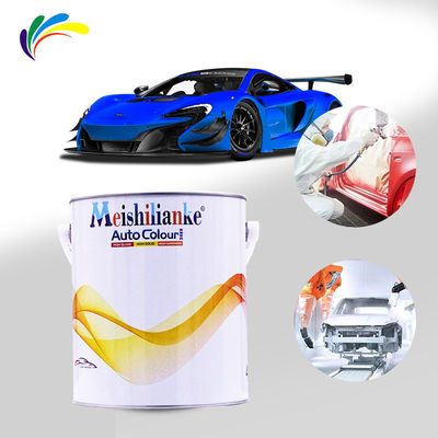 สีรถยนต์โลหะกันยูวีที่ไม่เป็นพิษ สีสเปรย์สเปรย์พื้นฐานรถยนต์ที่มั่นคง
