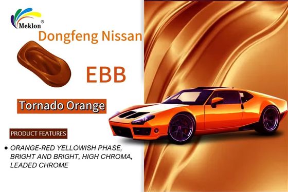 ดงเฟง นิสสัน EBB ทอร์นาโด ส้ม การปรับปรุงสีรถยนต์ ระดับ VOC ต่ํา