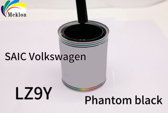 การแห้งเร็ว สีดํา สีรถยนต์ ความลึกมาตรฐาน สําหรับ SAIC Volkswagen 2019 รุ่น LZ9Y Phantom