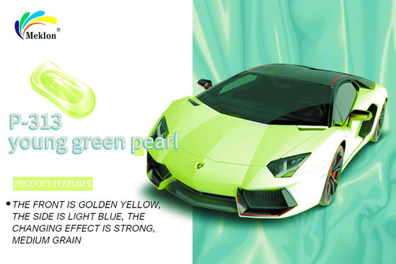 1K สีเขียวเขียวเพชรเยาว์สําหรับสีรถยนต์ที่ทนทานและนาน