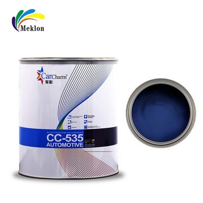 สีรถยนต์ชั้นนํา สีสันสว่างสําหรับรถยนต์ 2K สีฟ้ามาตรฐาน