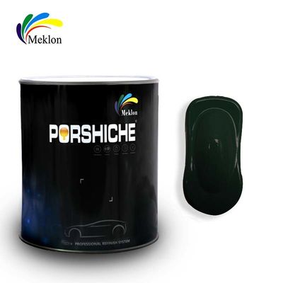รถยนต์สีหน้าตาด้วยสีเขียวผ่าน Refinish รถสี
