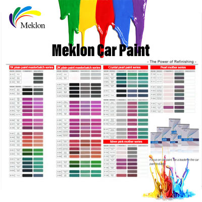 wholesale สีสีสีม่วง 2K Top Coat Refinish Paint สําหรับซ่อมรถยนต์