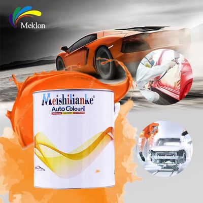 สีส้มรถยนต์ Basecoat Paint Acrylic Aotu Coat สําหรับซ่อมรถยนต์