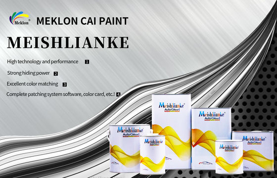 ปรับปรุงสีรถยนต์ 2K สีม่วง สีรถยนต์สําหรับการเคลือบที่ทนทานและสดใส