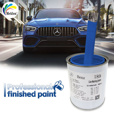 เบนซ์ 189 สีดํา สีฟ้า เพิร์ล พร้อมผสมสีรถยนต์ เหมาะสําหรับซ่อมบํารุงบางส่วนและครบวงจร