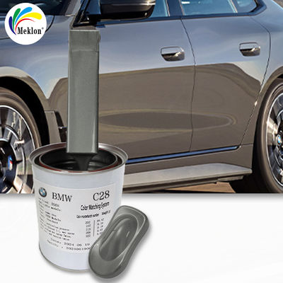 BWM C28 สีเทา ปรับปรุงสีรถยนต์หลายประการ กันน้ํา สําหรับผู้จําหน่ายรถยนต์