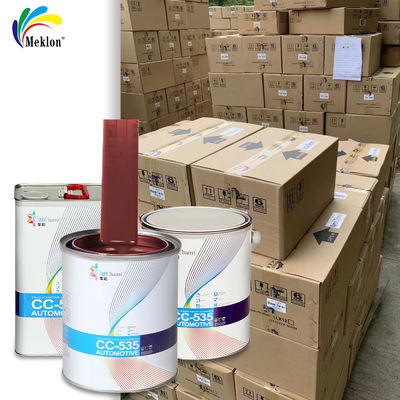 สีสีแดงละเอียดเพชรการปรับแต่ง สีรถยนต์ผสมพร้อมสําหรับการใช้งานในอุตสาหกรรมรถยนต์