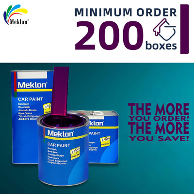 Meklon 1K Refinish Auto Paint Top Coat แอครีล สีแข็ง สีรถยนต์