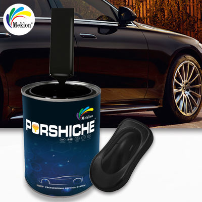 2K รถยนต์ Acrylic Resin สีดํา 2K สีสูงสุด สี Acrylic Coating Auto Refinish Paint