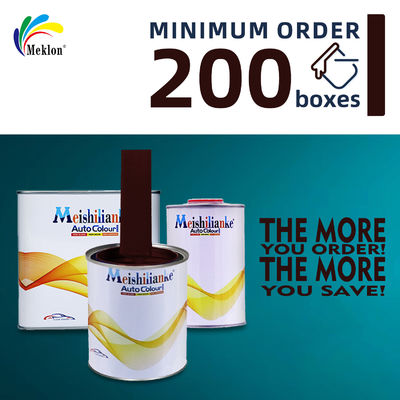 1K สีแดง การซ่อมรถยนต์ สีรถยนต์ สีรถยนต์ สเปคตรโฟตอมิเตอร์ผสมสี เครื่องสี 2K Topcoat Refinishing