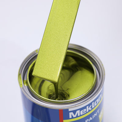 1K สี Emerald Yellow ความแน่นดี ความแข็งแรงการปกคลุม ความแรงสูง Chroma สีรถยนต์