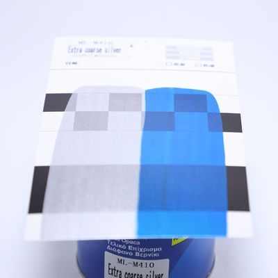 1K สีรถสีเงินขนาดยาว สภาพแข็งแรงสูง รีฟินิชช์รถยนต์ สีกระจ่างใสสูง สําหรับสีเรือ โพลิเอสเตอร์เอโป็กซี่