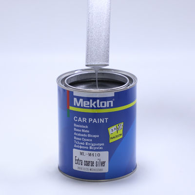1K สีรถสีเงินขนาดยาว สภาพแข็งแรงสูง รีฟินิชช์รถยนต์ สีกระจ่างใสสูง สําหรับสีเรือ โพลิเอสเตอร์เอโป็กซี่