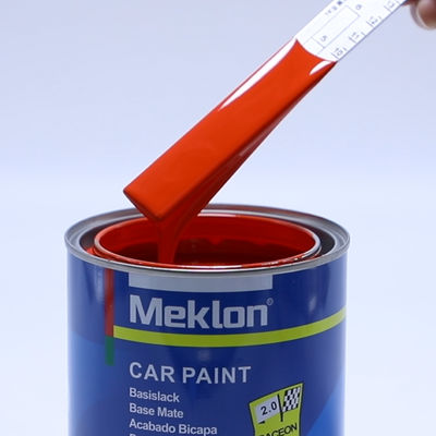 การปรับระดับดี 2K ส้มแดง สีโลหะรถยนต์ สีอะคริลลิก สเปรย์เคลือบเหลว