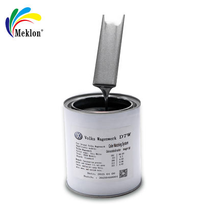 Volkswagen 7DW สีรถสีเงิน ผิวเคลือบเหลว 1Lx12 1-3 ปี