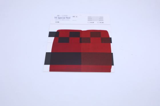สีรถยนต์เคลือบเงาทนสารเคมี MK133 Advanced Deep Red ทนทานต่อรังสียูวี สีอะคริลิคสำหรับยานยนต์