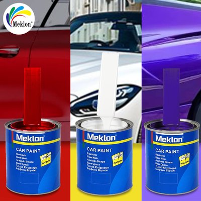 สีรถยนต์ที่ได้รับการฟื้นฟูความบริสุทธิ์สูง พ่นง่าย และไม่เหลืองง่าย สีรถยนต์สีขาวบริสุทธิ์