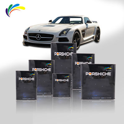 สีรถยนต์โลหะที่ทนทาน ไม่มีกลิ่น สีรถยนต์ที่ทนต่อหมอกเงิน