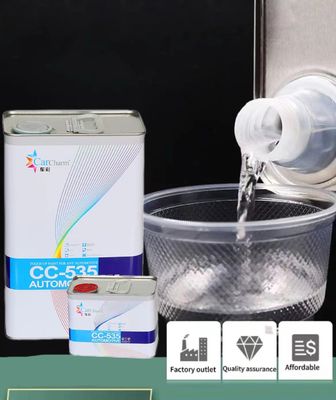 สีรถยนต์หลายประการ ลดน้ําหนัก ทนทานอัลคาลี ใช้งานได้ 0.9KG