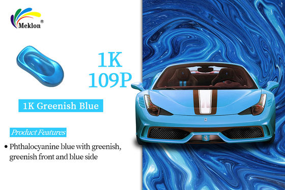 การเคลือบตัวรถยนต์ที่สว่างดี 1K สีเขียวสีน้ําเงิน Intermix Automotive Refinish Paint