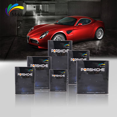 สีมังกรรถยนต์ที่ทนต่อรอยขีดข่วน สีแดงที่ทนทาน