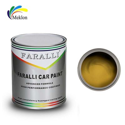 Mud Yellow 1K Car Paint Basecoat โคลนแอคริลิกกันหมอก
