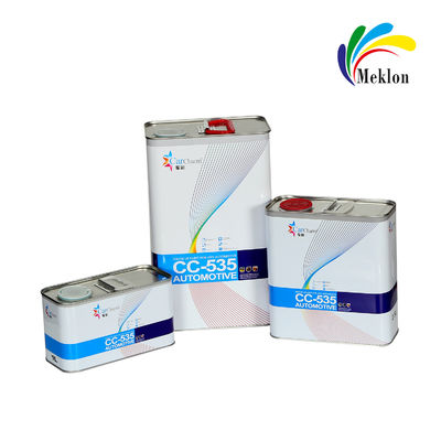 สีทับหน้าสำหรับยานยนต์ที่มีความเสถียรภาพสีดำยอดเยี่ยม พร้อมการป้องกันรังสียูวีและความทนทานต่อการสึกหรอ