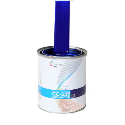 สีรถยนต์ชั้นนํา สีสันสว่างสําหรับรถยนต์ 2K สีฟ้ามาตรฐาน