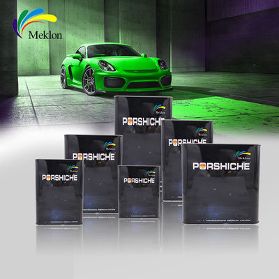 ชุดเคลือบรถยนต์ VOC ต่ํา และทนอุณหภูมิสูง จัดการสีรถยนต์ในสีเหลืองเขียว