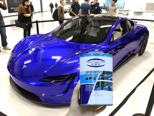 สีรถยนต์สีขาวบริสุทธิ์ 2K ที่ทนทานนาน เพื่อความทนทานกับอุณหภูมิสูง