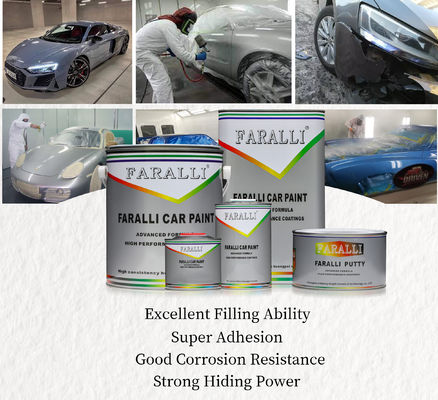 การติดตามและสอดคล้องอย่างสมบูรณ์แบบกับสีรถยนต์ Refinish ของ Meklon