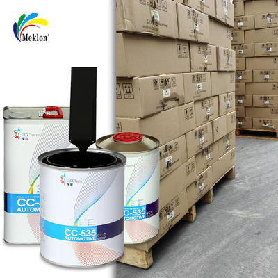 สีรถยนต์แบบโลหะ ไม่เป็นพิษ ไม่อันตราย สีชั้นบนใสสําหรับรถยนต์