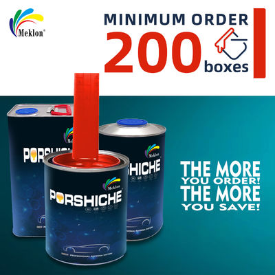 ISO MSDS สีรถยนต์ ลายชั้นบน ไม่มีกลิ่น สีแดง สีส้ม สะอาดต่อสิ่งแวดล้อม