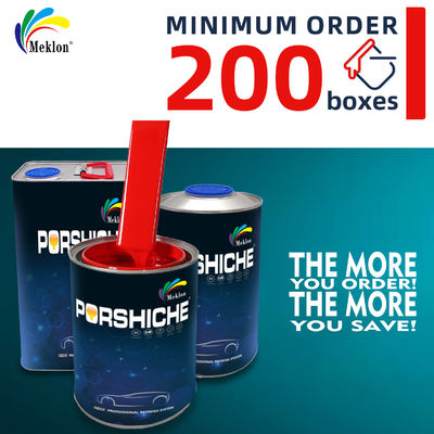 1K Acrylic Auto Red Paint สําหรับรถยนต์ ปรับปรุงรถยนต์ เครื่องผสมสี