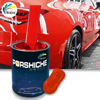 1K Acrylic Auto Red Paint สําหรับรถยนต์ ปรับปรุงรถยนต์ เครื่องผสมสี