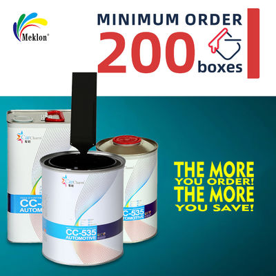 สีรถยนต์สีดํา ผนังบน พร้อมอุปกรณ์ที่พัฒนา