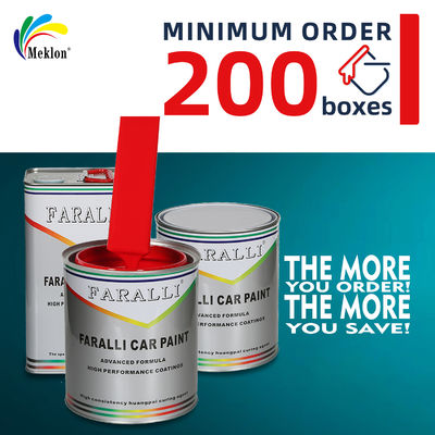 สีรถยนต์ราคาประหยัด สีแดง ประสิทธิภาพสูง สำหรับรถยนต์ การเคลือบสีรถยนต์ การซ่อมแซมสีรถยนต์ สีรถยนต์