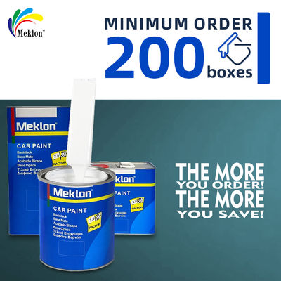 2K สีขาว การเคลือบเซรามิก รถสเปรย์ การซ่อมแซมรอยขีดข่วน โรงงานขายส่ง สีรถยนต์