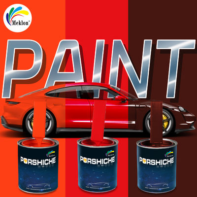 Basecoat High Gloss Mirror Effect Car Paint Paint Automotive Paint 1K สีแดงใหญ่ ซ่อมรถ สีบริษัทจําหน่ายสีบริสุทธิ์และเต็มสี